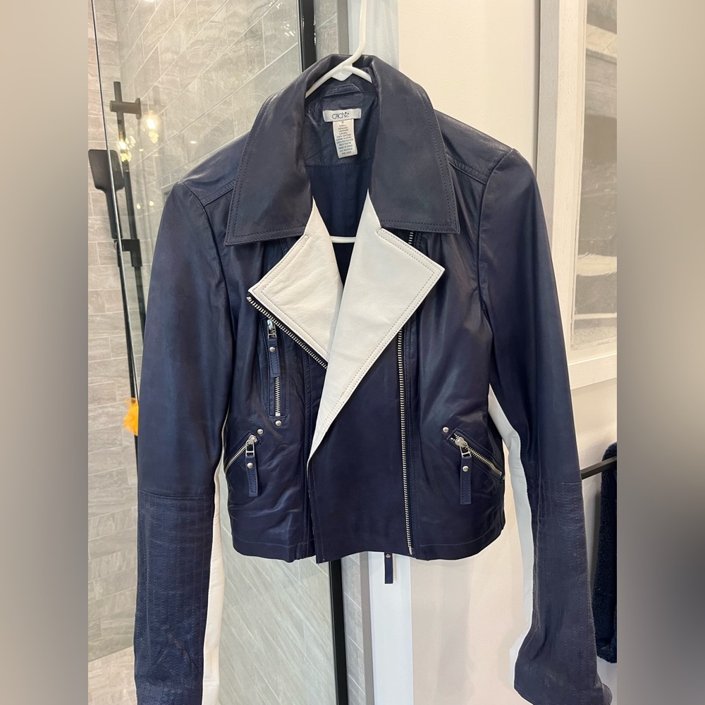 BRAND NEW Vintage Cache Moto Jacket